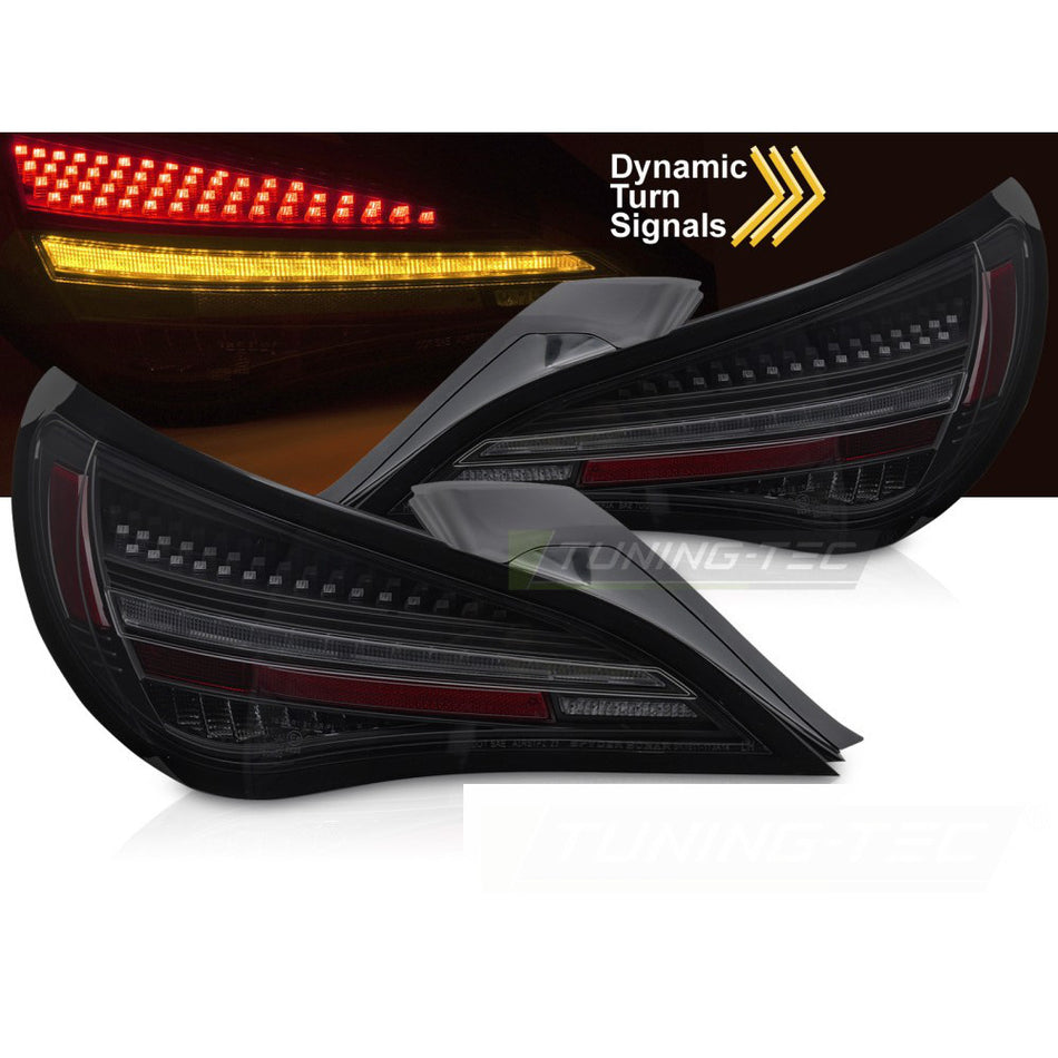 LED Fanali Posteriori Sequenziali Nero Fumé per Mercedes CLA C117 (2013-2019)