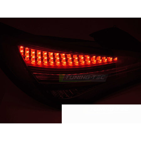 LED Fanali Posteriori Sequenziali Nero Rosso Fumé per Mercedes-Benz CLA C117