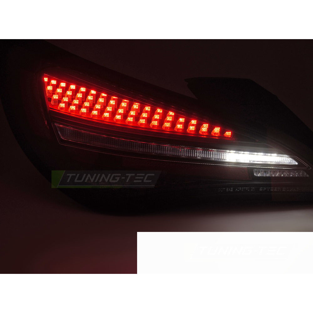 LED Fanali Posteriori Sequenziali Nero Rosso Fumé per Mercedes-Benz CLA C117