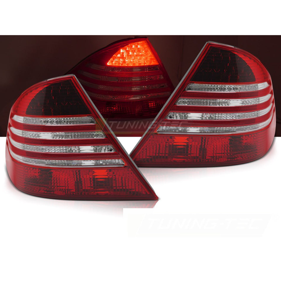 LED Fanali Posteriori Rosso Bianco per Mercedes W220 Classe S (09.98-05.05)