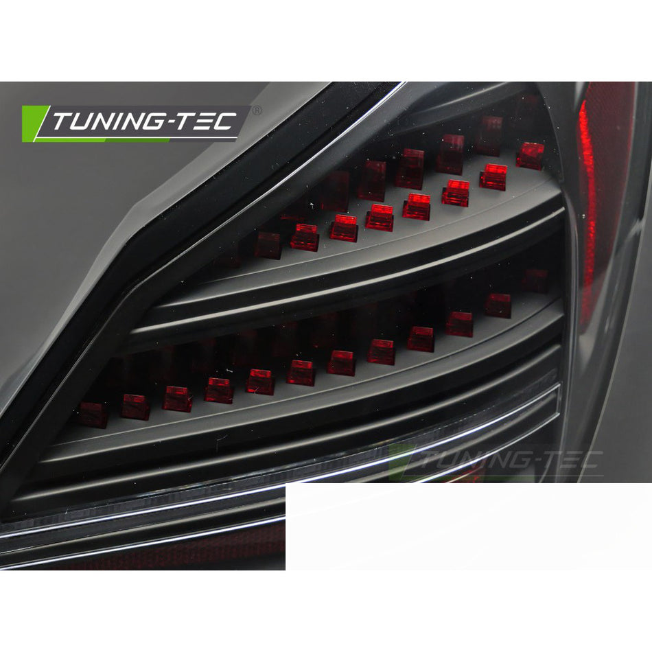 LED Fanali Posteriori Nero Rosso Sequenziali per Mercedes-Benz Classe C W205