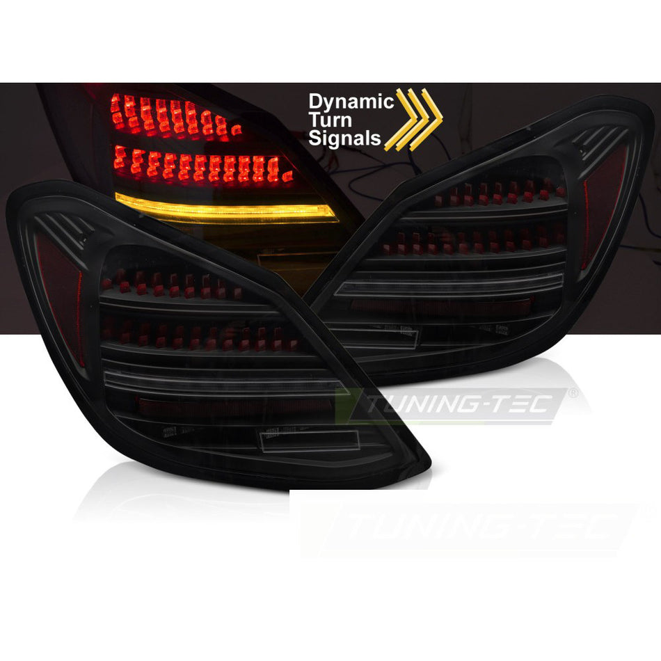 LED Fanali Posteriori Fumé Rosso Sequenziali per Mercedes Classe C W205