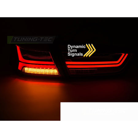 LED Fanali Posteriori Fumé per Mitsubishi Lancer 8 Berlina 08-16 / Lancer