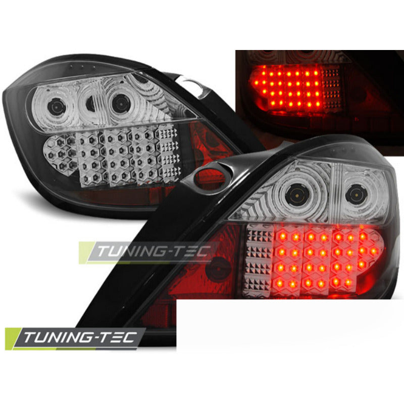 Opel Astra H 03.04-09 5D Nero LED Fari Posteriori a LED per Berlina 5 Porte