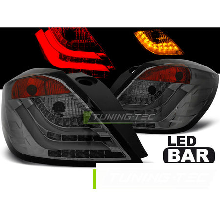 Opel Astra H 03.04-09 3D Fumé LED Fari Posteriori a LED Fumè 3D
