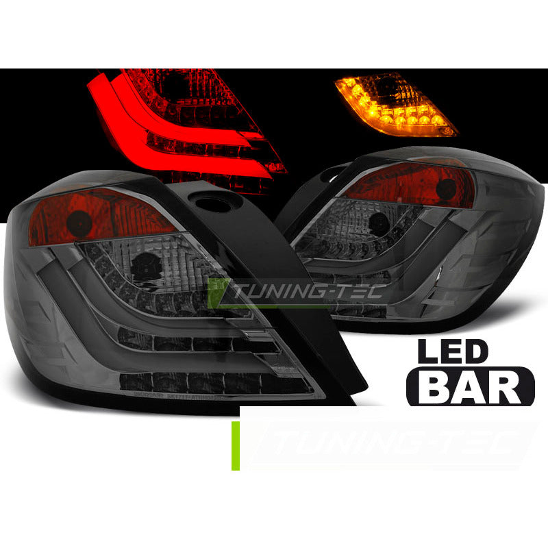 Opel Astra H 03.04-09 3D Fumé LED Fari Posteriori a LED Fumè 3D