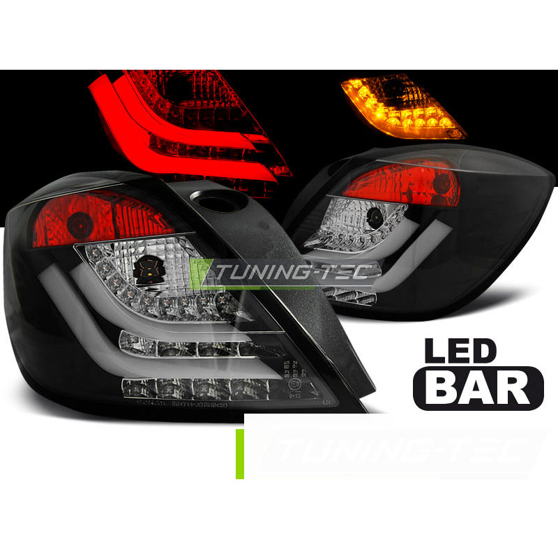 Opel Astra H 03.04-09 3D Nero LED per Auto Tuning Esterno Accessorio