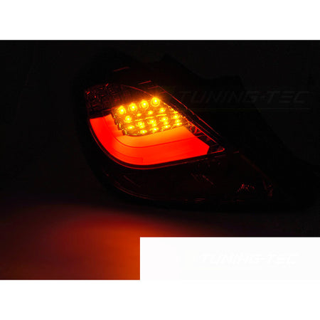Opel Corsa D 3D 04.06-14 Fumé LED Bar per Illuminazione Posteriore Auto