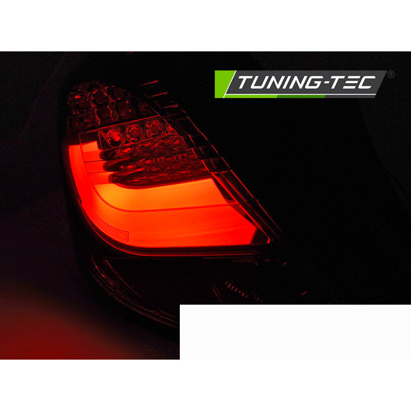 Fanali Posteriori Nero LED Bar per Opel Corsa D (04.06-14)