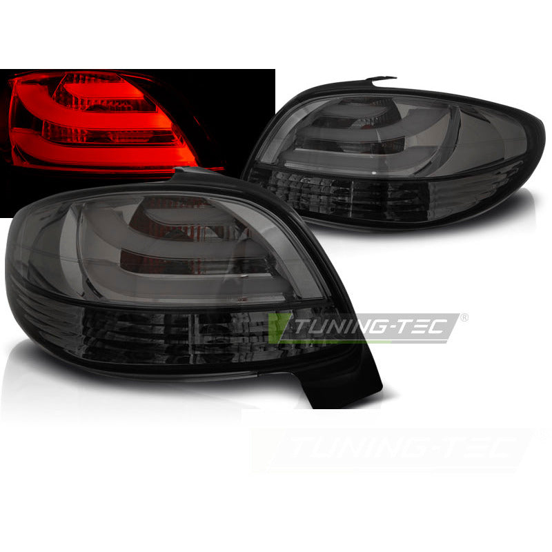 Peugeot 206 10.98- Fumé LED Bar Anteriore, Luci a LED