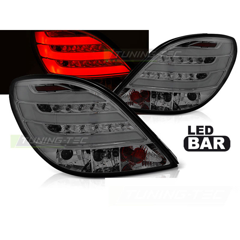 Peugeot 207 3D/5D 06-09 Fumé LED Bar per Illuminazione Posteriore Auto