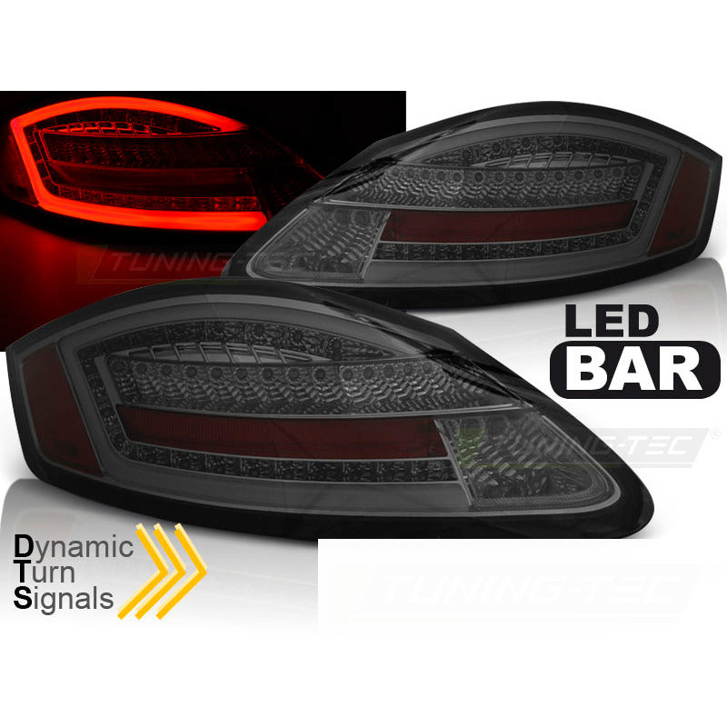 LED Fanali Posteriori Fumé Sequenziali per Porsche Boxster 987 (2005-2008)