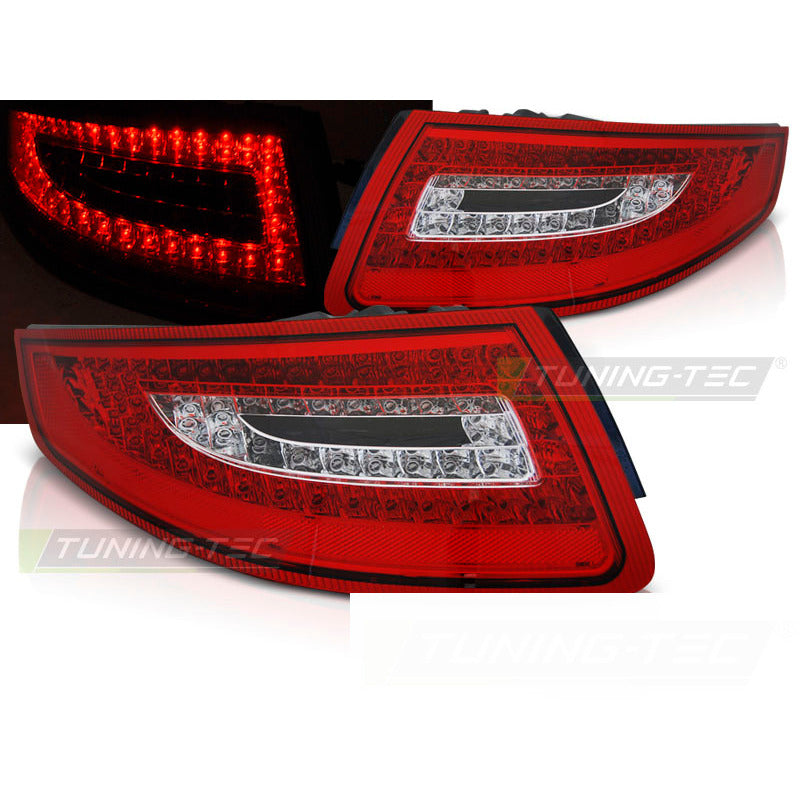 LED Fanali Posteriori Rosso Bianco per Porsche 911 997 (2004-2009) Fanali