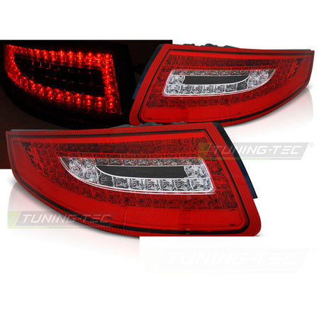 LED Fanali Posteriori Rosso Bianco per Porsche 911 997 (2004-2009) Fanali