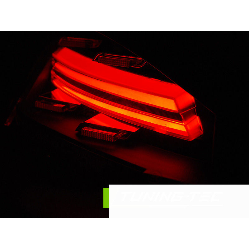 Fanali Posteriori LED Bar Neri Sequenziali per Porsche Boxster Cayman 987 09-12