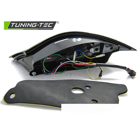 Fanali Posteriori LED Bar Neri Sequenziali per Porsche Boxster Cayman 987 09-12