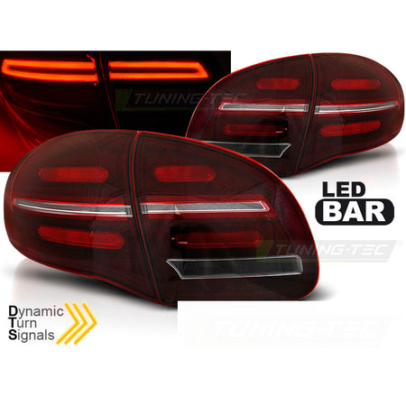 LED Bar Fanali Posteriori Rosso Bianco Sequenziali per Porsche Cayenne