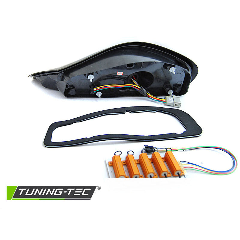 LED Bar Fanali Posteriori Nero-Rosso Sequenziali per Porsche Boxster 986