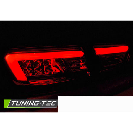 Renault Clio Iv 13-16 Berlina 5 Porte LED Bar Rosso Bianco Accessorio Tuning