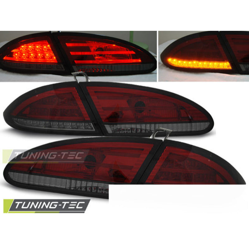 LED Fanali Posteriori Rosso Fumé per Seat Leon (2006-2009) - Fanali Posteriori