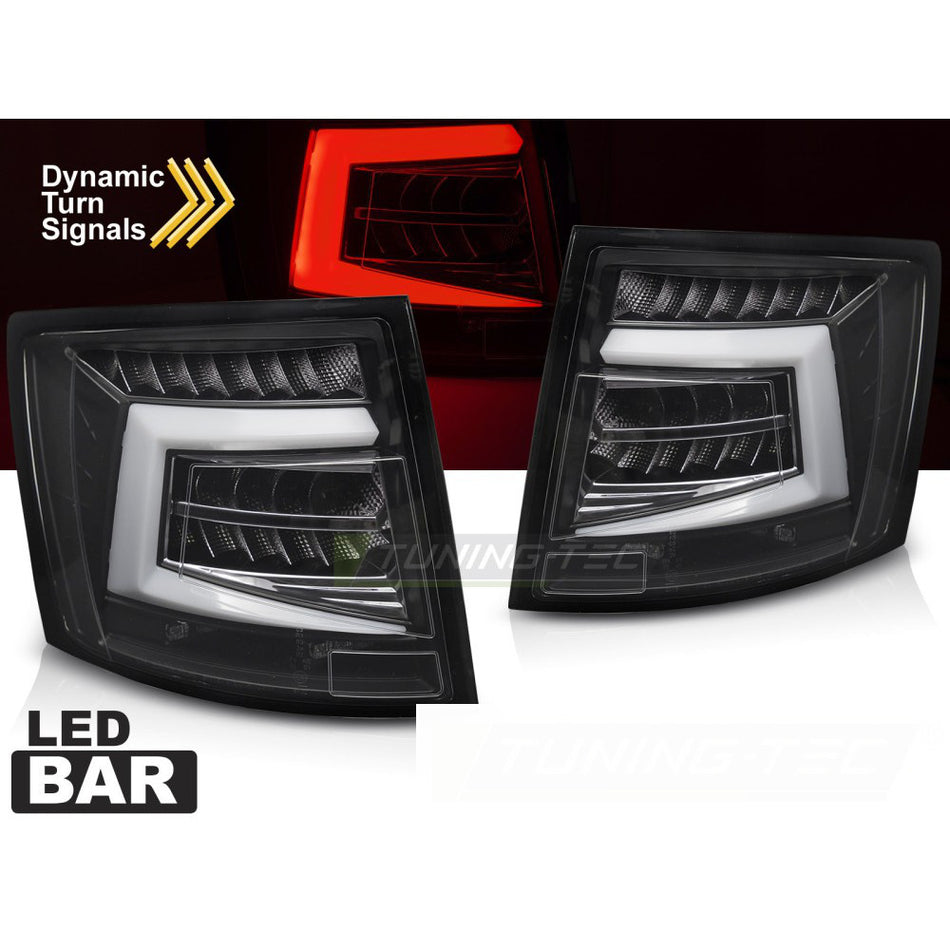 LED Bar Fanali Posteriori Nero per Škoda Octavia III (2016-2020) OEM LED
