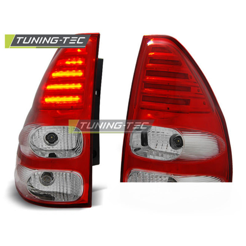 Toyota Land Cruiser 120 03-09 Rosso Bianco LED per Auto Tuning Accessorio