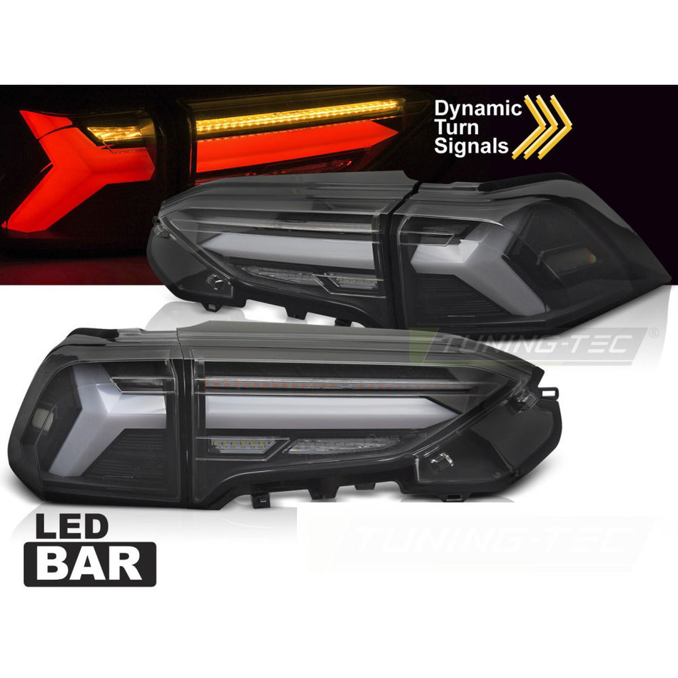 Toyota RAV4 19- LED Bar Nero per Toyota RAV4 (2019 e Seguenti) Accessorio Tuning