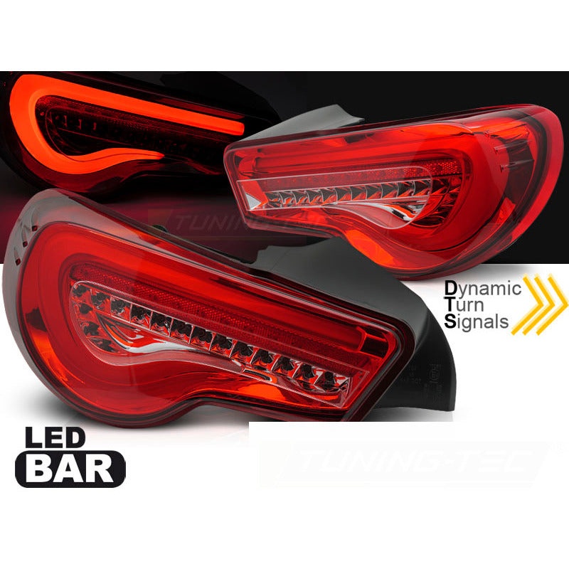 Toyota 12-21 LED Bar Rosso Sequenziali per Toyota GT86 (2012-2021)
