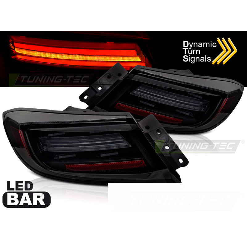 LED Bar Fanali Posteriori Nero Fumé Sequenziali per Toyota GR86 (2021