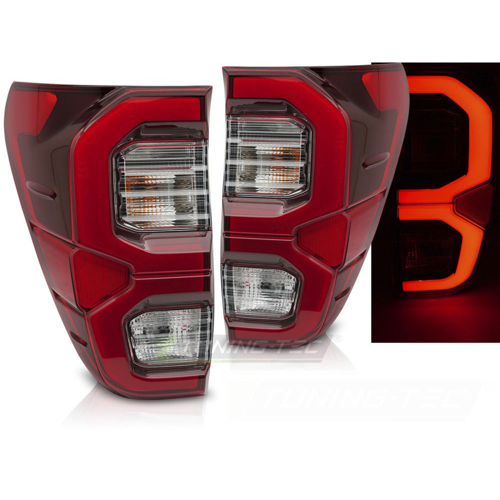 Toyota Hilux 16-20 LED Bar Rosso Anteriore per Toyota Hilux 16