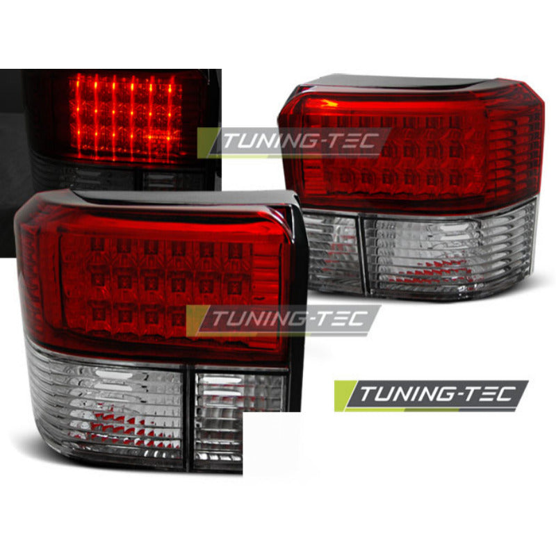 LED Fanali Posteriori Rosso Bianco per Volkswagen T4 (90) Fino al 03/2003
