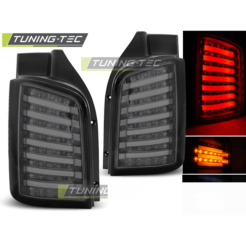 LED Fanali Posteriori Fumé per Volkswagen T5 (04.03-09 / 10-15) Fanali