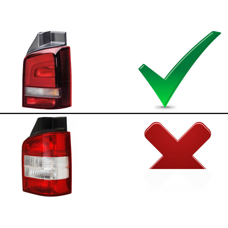 LED Bar Fanali Posteriori Rosso Fumé per Volkswagen T5 (2004-2015) Fanali