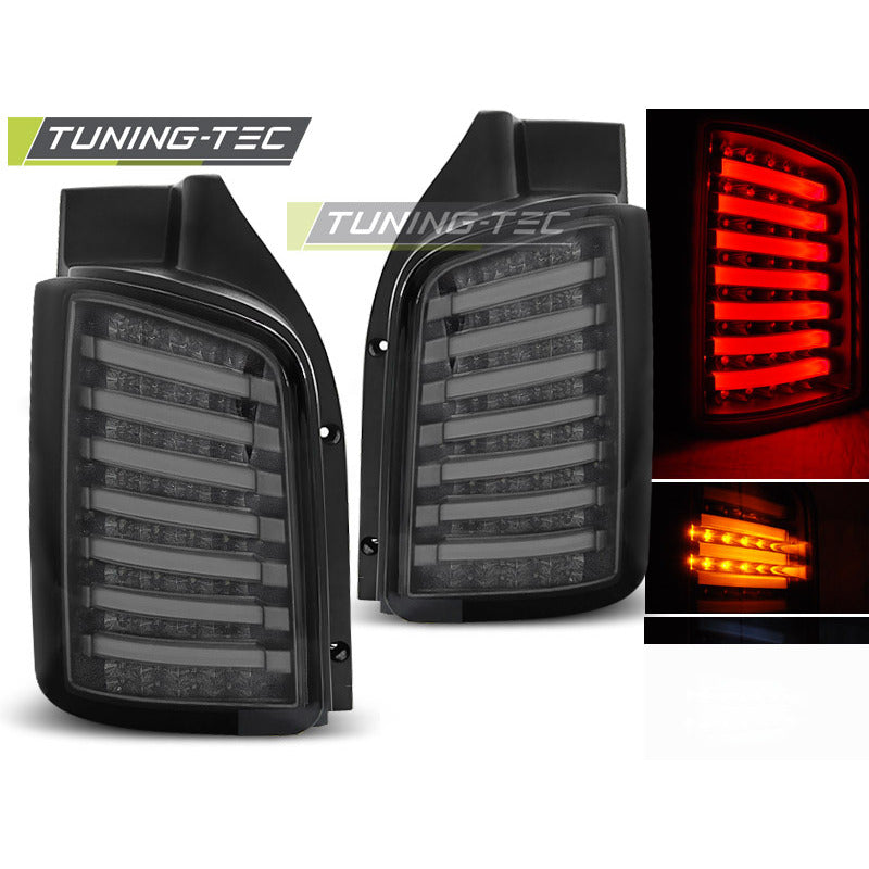 LED Fanali Posteriori Fumé per Volkswagen T5 Furgone (anni 2004-2015)