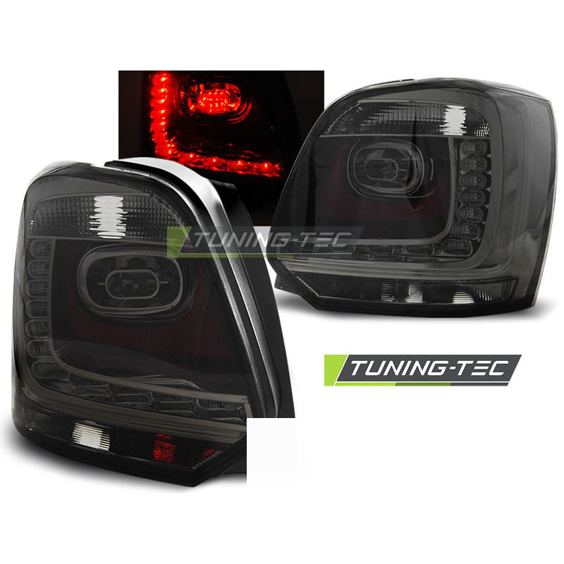 LED Fanali Posteriori Fumé per Volkswagen Polo (2009-2014) - Fanali Posteriori
