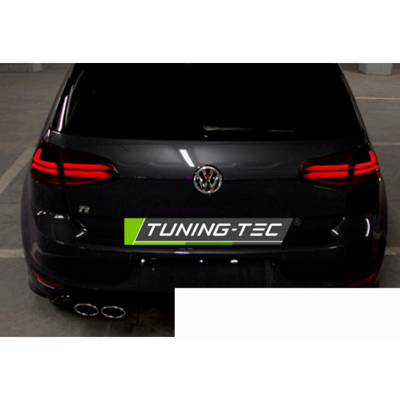 LED Bar Tail Lights Red Smoke per Volkswagen Golf 7 (2013-2017)