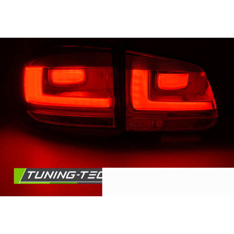 Fanali Posteriori LED Bar Fumè per Volkswagen Tiguan (2007-2011)