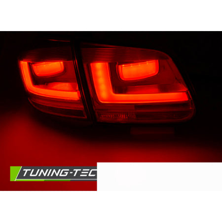 Fanali Posteriori LED Bar Fumè per Volkswagen Tiguan (2007-2011)