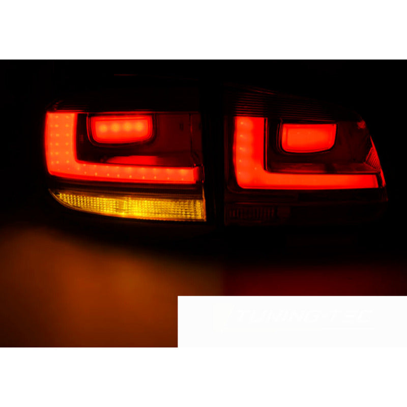Fanali Posteriori LED Bar Fumè per Volkswagen Tiguan (2007-2011)