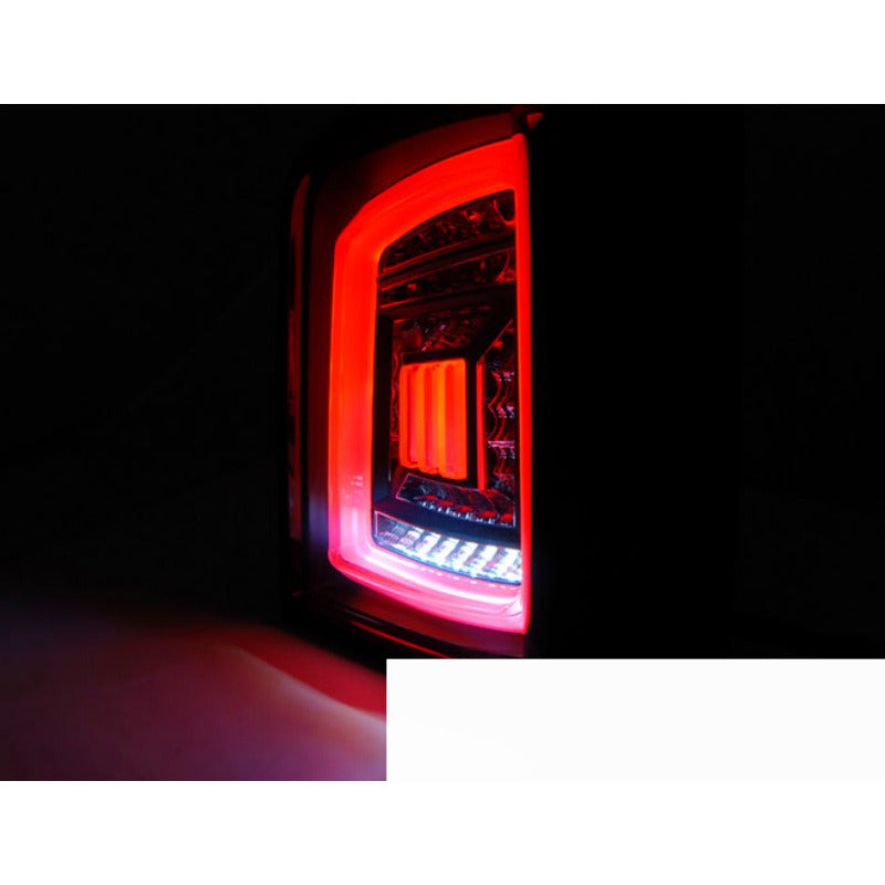 LED Bar Fanali Posteriori Fumé Nero Bianco per Volkswagen T5 (04.03-09 / 10-15)