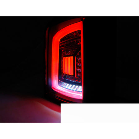 LED Bar Fanali Posteriori Fumé Nero Bianco per Volkswagen T5 (04.03-09 / 10-15)