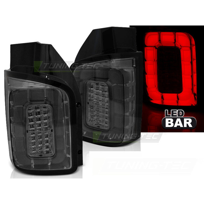LED Bar Fanali Posteriori Fumé per Volkswagen T6 (2015-2019) Furgone