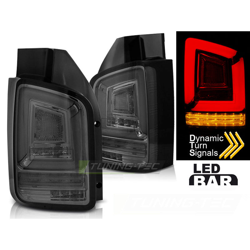 LED Bar Fanali Posteriori Fumé Sequenziali per Volkswagen T5 (2010-2015)