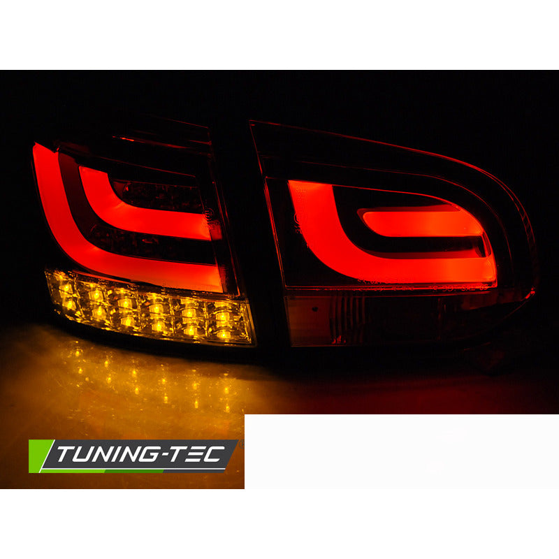 LED Bar Fanali Posteriori Rosso Fumé per Volkswagen Golf 6 (10.08-12) Fanali