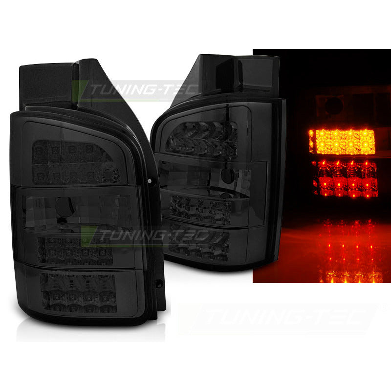 LED Fanali Posteriori Fumé per Volkswagen T5 (10-15) Furgone - Fanali
