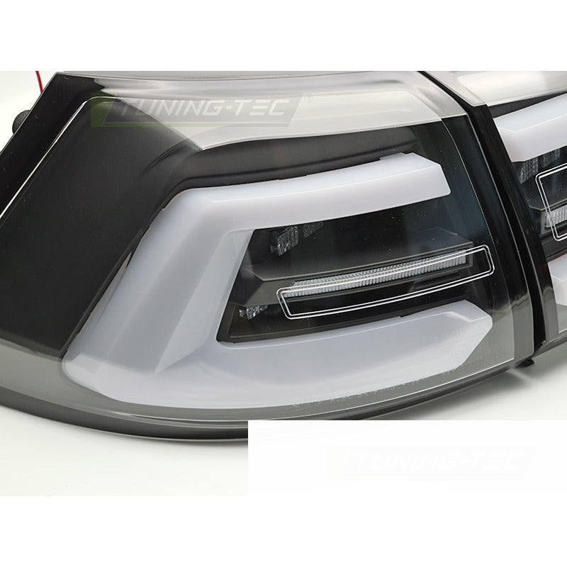 LED Fanali Posteriori Nero Sequenziali per Volkswagen Golf 7 (anni 2017-2019)
