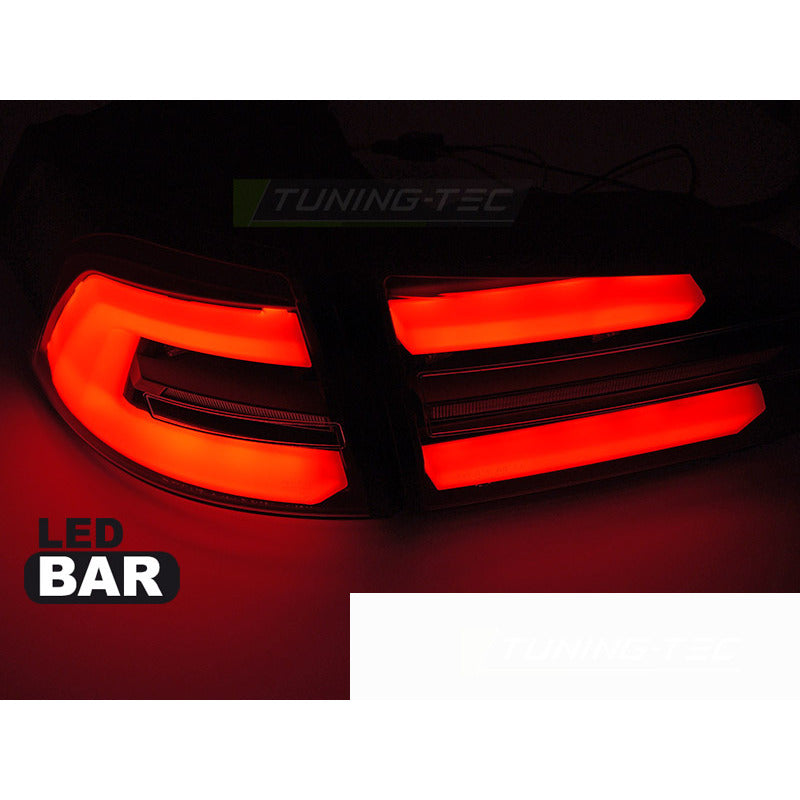 LED Fanali Posteriori Nero Sequenziali per Volkswagen Golf 7 (anni 2017-2019)
