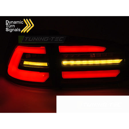 LED Fanali Posteriori Nero Sequenziali per Volkswagen Golf 7 (anni 2017-2019)