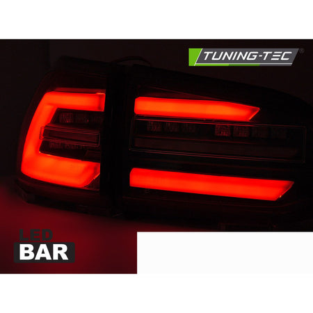 LED Fanali Posteriori Nero Fumé W/Redseq per Volkswagen Golf 7 (2017-2019)