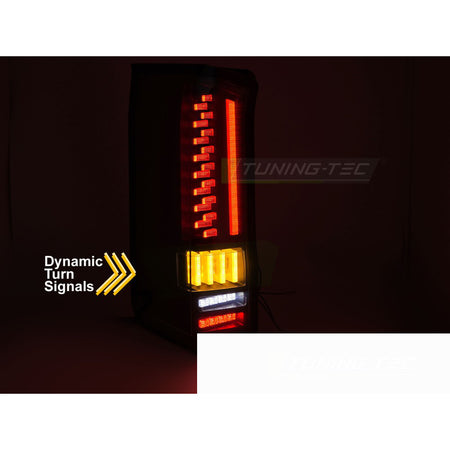 LED Fanali Posteriori Rosso Fumé Sequenziali per Volkswagen CRAFTER (anni 2017